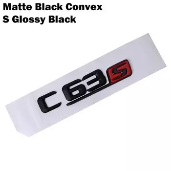 Автотюнинг для Mercedes Benz AMG C Class W204 W205 C63 C63S буквенный логотип 3D ABS наклейка автомобильный задний багажник эмблема именная табличка наклейки