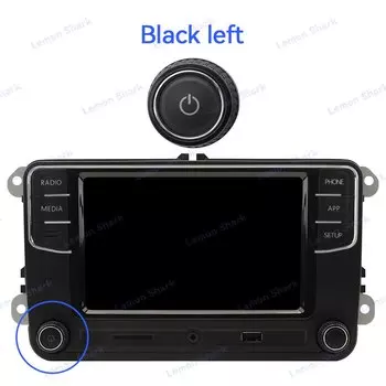 Автозапчасти 1 шт. для Volkswagen Desay 6RD 035 187B MIB Touran New Bora LaVida, кнопка переключения громкости автомобиля, ручка CD плеера