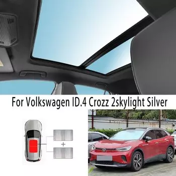 Автозапчасти для VW Volkswagen ID.4 X CROZZ E21 2020 ~ 2025 автомобильный люк на крыше солнцезащитный козырек подходит теплоизоляция аксессуары для защиты от солнца