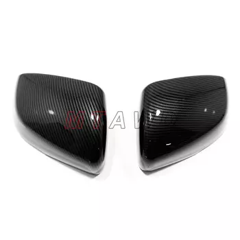 Аксессуар для GWM Haval Jolion 2022-2024 углеродная хромированная накладка на боковое зеркало заднего вида автомобиля защитная накладка стикер автостайлинг