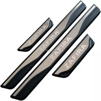 Аксессуар для Opel Zafira E Life Tourer C 2011-2024 2025 из нержавеющей стали, накладка на порог автомобиля, защитная пластина, накладка, стиль