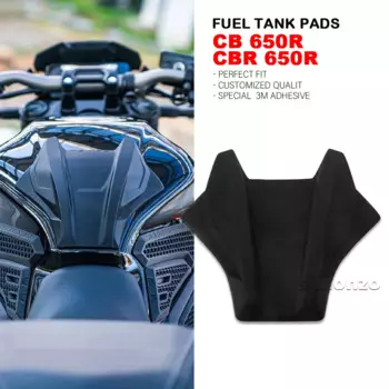 Аксессуары CB650R CBR650R, прокладки для топливного бака, подходят для HONDA CBR 650R CB 650R, наклейки на мотоцикл, средний бак, защитная наклейка Tankpad