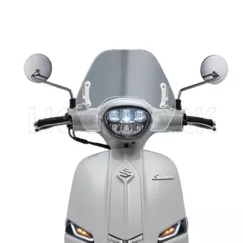 Аксессуары для электрического скутера в стиле ретро, прозрачное лобовое стекло Hd для Suzuki Saluto125