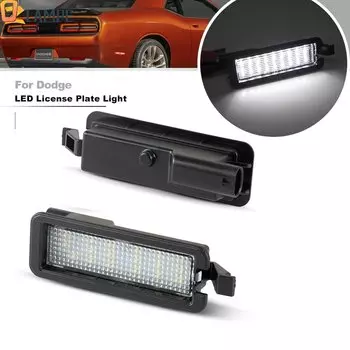 Аксессуары для автомобильных номеров, 2 шт., для Dodge Charger & Challenger 2015 2016 2017 2018 2019 Chrysler 2020