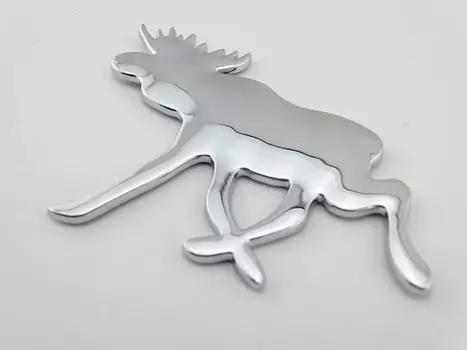 Аксессуары для автомобиля arnime, Автомобильные украшения, наклейки 3D с лосями, автомобильные наклейки и наклейки, наклейки с лосями для автомобиля, грузовика