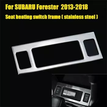 Аксессуары для автомобиля, держатель стакана для воды из нержавеющей стали, коробка передач, декоративный чехол для Subaru Forester 2013-2018, автомобильные аксессуары