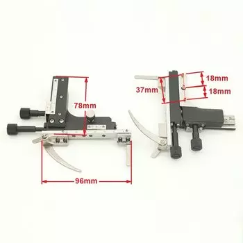 Аксессуары для биологического микроскопа XSP Прикрепляемый механический столик Подвижный столик X-Y со шкалой линейки