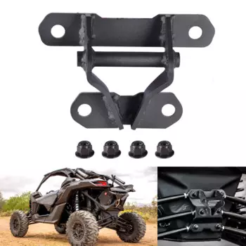 Аксессуары для Can Am Maverick X3 Turbo, задний буксировочный крючок UTV, задняя Тяговая пластина, буксировочный крючок
