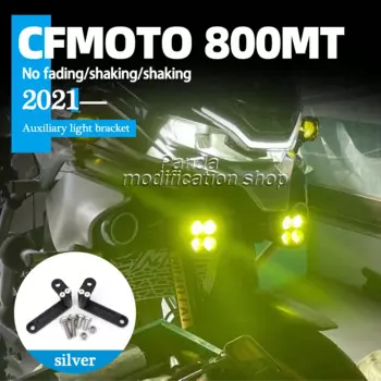 Аксессуары для cf moto 800mt 2021 2022 2023 Противотуманные фары вспомогательный кронштейн светильник р мотоциклов 800MT Противотуманные фары кронштейн для фар дальнего света