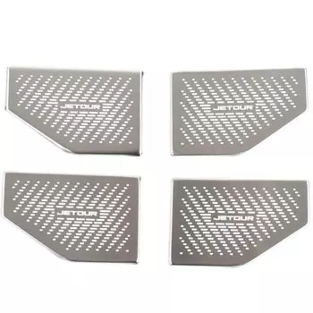 Аксессуары для Chery Jetour T2 2025 Traveller 2023-2025, внутренняя дверная чаша с блестками, запасные части для внутренней наклейки