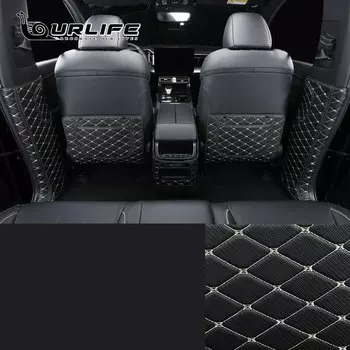 Аксессуары для GAC Trumpchi GS8 2021 2022 2023 2024, подлокотник для спинки автомобильного сиденья с защитой от ударов, кожаный подлокотник, искусственная кожа