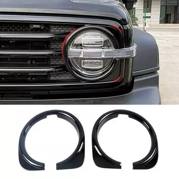 Аксессуары для GWM Tank 300 2022 2023, черная дверная ручка, стеклоочиститель для зеркала заднего вида, накладка на заднюю фару