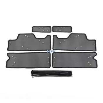 Аксессуары для Honda CR-V CRV 2023 + сетка для защиты от насекомых, передняя головка двигателя, вставка, бриллиантовая сетчатая крышка