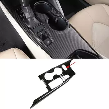 Аксессуары для интерьера автомобиля для Toyota Camry 2018 2019, ручка переключения передач, наклейки на вентиляционное отверстие, декоративная крышка для стеклянного переключателя