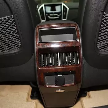 Аксессуары для интерьера для Cadillac SRX 2010-2015 2016, цвет агата, заднее сиденье автомобиля, брикет, Противоударная панель