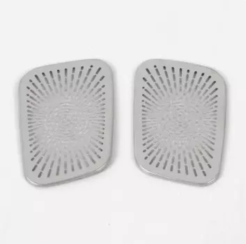 Аксессуары для интерьера HONGQI H5 2023 2024 черная дверная колонка из нержавеющей стали крышка аудио громкоговорителя отделка