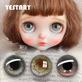 Аксессуары для кукол YESTARY, глаза для игрушек ручной работы, цветной магнитный глаз, игрушка для девочки, кукла с клейким глазом для шарнирных кукол