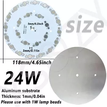 Аксессуары для ламп, круглые алюминиевые основания, warm and happy