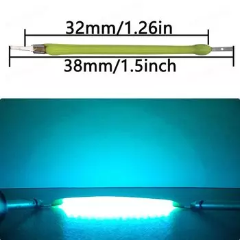 Аксессуары для лампочек Эдисон, 10 шт., 38 мм, теплый желтый