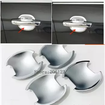 Аксессуары для Lifan X60, хромированная дверная ручка 2011, 2012, 2013, 2014, 2015, X60, новые автомобильные наклейки, Стайлинг автомобиля