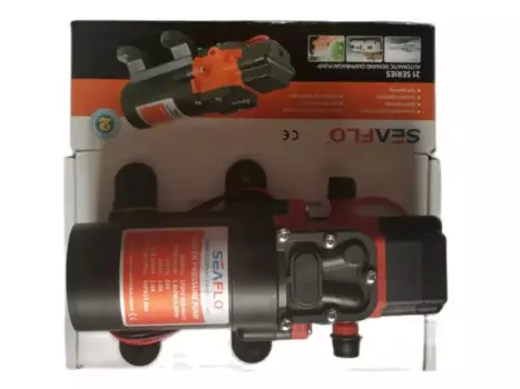 Аксессуары для лодок SEAFLO 24 В SFDP2-010-040-21 40 фунтов на квадратный дюйм Мембранный насос для морской воды