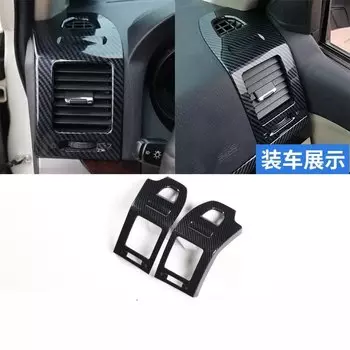 Аксессуары для Mitsubishi Pajero V97V93v87, декоративные наклейки из АБС-углеродного волокна, декоративные полоски для интерьера