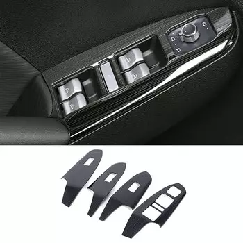 Аксессуары для модификации интерьера для Haval Jolion 2021 2022, стеклянный стеклоподъемник, переключатель, панель, крышка, отделка, наклейка, декоративная рамка