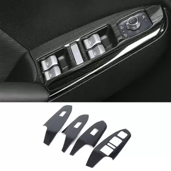 Аксессуары для модификации интерьера для Haval Jolion 2021 2024, стеклянный стеклоподъемник, переключатель, панель, крышка, отделка, наклейка, декоративная рамка