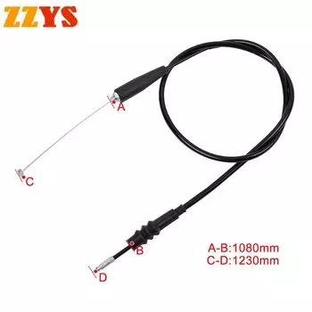 Аксессуары для мотоциклов 220CC, трос дроссельной заслонки, провод, кабель топливного возврата для Kawasaki KDX220R KDX220A KDX220 KDX 220 A4-A12 1997-2005