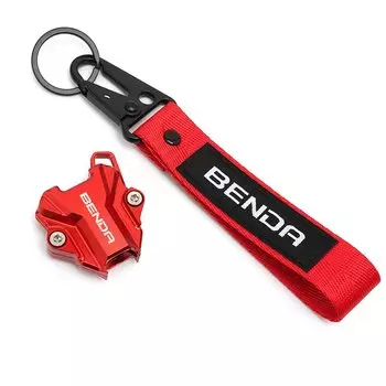 Аксессуары для мотоциклов, чехол для ключей, защитная обложка и кольцо для ключей с вышивкой для BENDA Chinchilla 300 450 Rock300 LFS700 LFC700