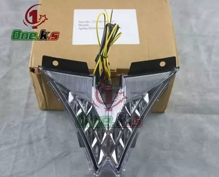 Аксессуары для мотоциклов для Aprilia RSV4 Tuono APRC V4 V4R 11-18, светодиодный задний фонарь, встроенная функция указателя поворота, стоп-сигнал