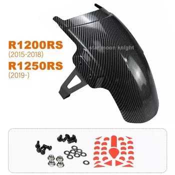 Аксессуары для мотоциклов для BMW R1200RS 2015-2018 R 1200 1250 RS R1250RS 2019-удлинитель брызговика переднего крыла