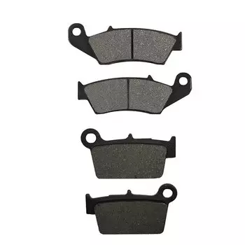 Аксессуары для мотоциклов для KAWASAKI KX250F KX450F KLX450R KX250 F KX450 KLX450 R, комплект передних и задних тормозных колодок