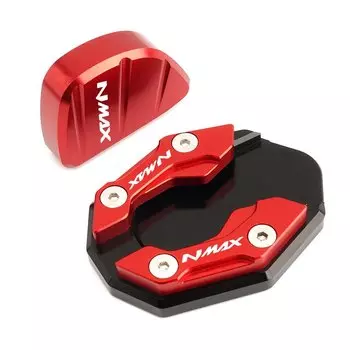 Аксессуары для мотоциклов для YAMAHA NMAX155 NMAX 125 N-MAX NMAX 155 125, боковая подставка для ног, удлинитель, подставка, пластина