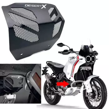 Аксессуары для мотоциклов Ducati Desert x DESERT X 2022 2023, решетка радиатора, решетка гриля, защитная крышка, протектор резервуара для воды