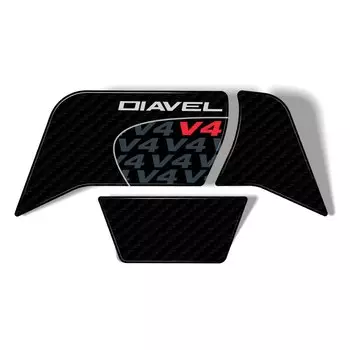Аксессуары для мотоциклов Ducati Diavel V4 2023, защита зоны зажигания для ключей, 3D набор наклеек из эпоксидной смолы