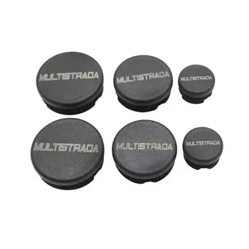 Аксессуары для мотоциклов Ducati Multistrada 1200 1200S 2010-2014 2011, крышка отверстия рамы, крышки, Набор декоративных крышек рамы