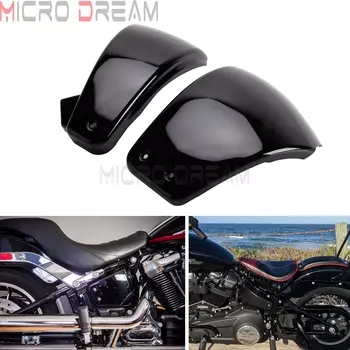 Аксессуары для мотоциклов Harley Softail M8 18-22 Deluxe FLDE Heritage Классические стандартные боковые обтекатели из АБС-пластика для аккумуляторов