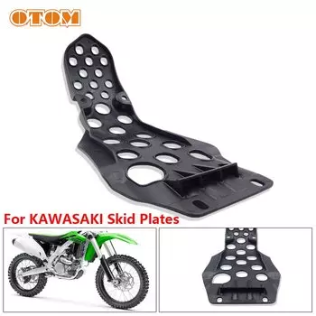 Аксессуары для мотоциклов KAWASAKI KX250F 2009-2020, противоскользящая пластина, защита двигателя для мотокросса, защитная крышка шасси 55020-0443-6C