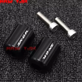 Аксессуары для мотоциклов Kawasaki ZX6R CNC, зажим для руля, рельсовая накладка ZX-6R ZX 6R 2000 2001 2002 2003