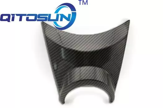 Аксессуары для мотоциклов, крышка передней фары, налобный фонарь, маленькая маска, защитный карбоновый чехол для Zuma BWS X-Over X 125 YW125