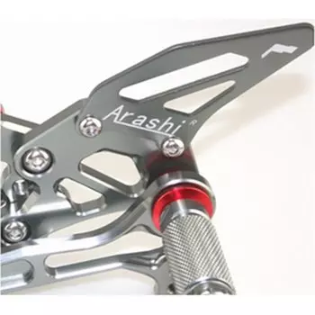 Аксессуары для мотоциклов, регулируемый задний комплект с ЧПУ, задние комплекты для SUZUKI GSXR600 GSXR750 2006 2007 2008 2009 2010, подставка для ног