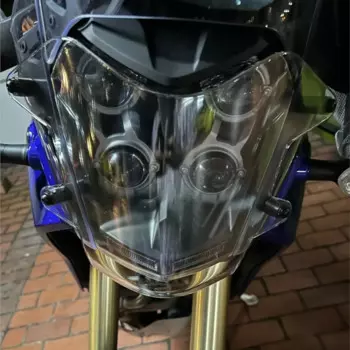 Аксессуары для мотоциклов Tenere700 XT700Z 2019-2024, акриловый протектор фар, легкий Чехол, защитная пленка для YAMAHA Tenere 700