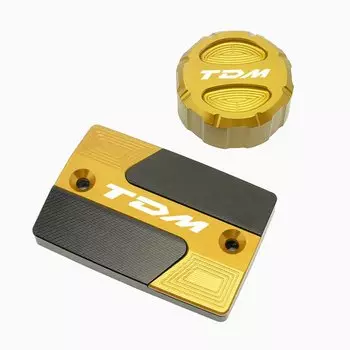 Аксессуары для мотоциклов YAMAHA TDM 850 TDM 900 2004-2015 2014 TDM CNC, Крышка Резервуара передней и задней тормозной жидкости, масляная крышка двигателя