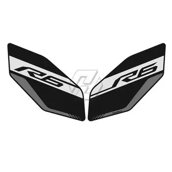 Аксессуары для мотоциклов Yamaha YZF R6 2008-2016, Боковой защитный коврик для бака, коврики для защиты колена