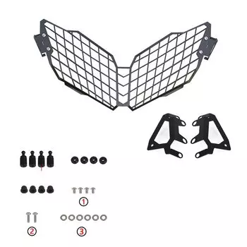 Аксессуары для мотоциклов, защитный чехол для фар для SUZUKI V-STROM DL650 XT 650XT 2012-2016 2015 2014 2013 2012