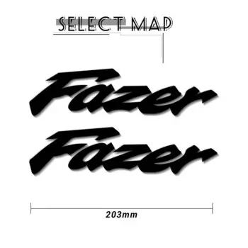 Аксессуары для наклеек на мотоцикл, топливный бак, колесо, шлем, светоотражающий МОТО, знак для тела, индивидуальное украшение для Yamaha fazer 600 1000