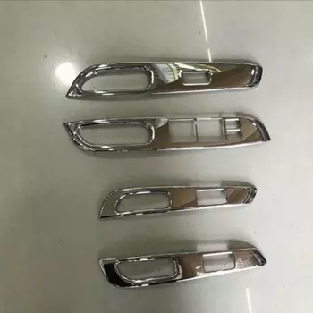 Аксессуары для Nissan Note E12 E-power 2016 2017 2018 2019, внутренний переключатель окон автомобиля, регулируемая панель, крышка, отделка, автомобильная наклейка RHD