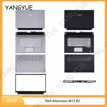 Аксессуары для ноутбуков, ноутбук для Dell Alienware серии M15 R2, задняя крышка для ноутбука с ЖК-дисплеем, передняя панель, черный корпус для планшетов