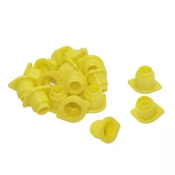 Аксессуары для клетки пчеловода, пчелиная королева, желтая защитная стойка Longwall, чехол для клетки пчелиной королевы, инструменты для пчеловода, 500 шт.